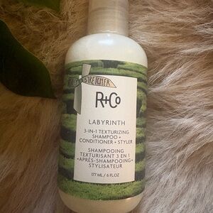 R+Co Labyrinth 3-in-1 Texturizing Shampoo and Conditioner & Styler